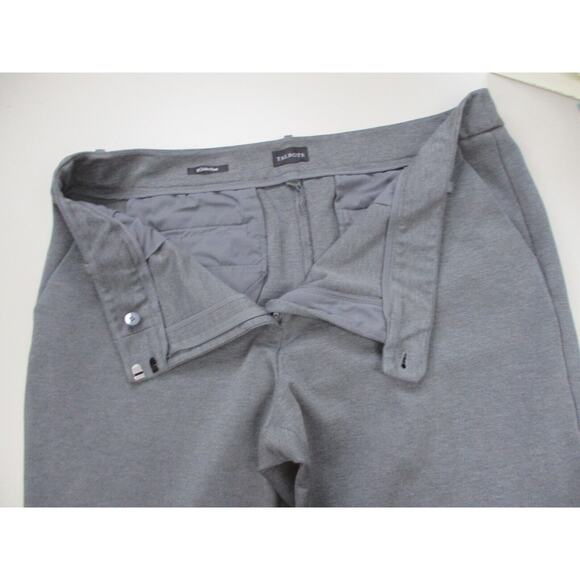 Talbots Soho Pant Womens 18 Heather Gray Career Dress Pants Thick Knit 40x30 - Picture 5 of 13